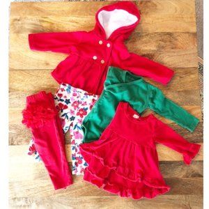 9M Baby Girl Christmas Lot